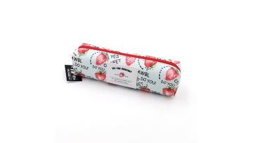 Custom hot sale fruit PU pencil case