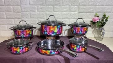 stainless steel cooker set FH-SS226