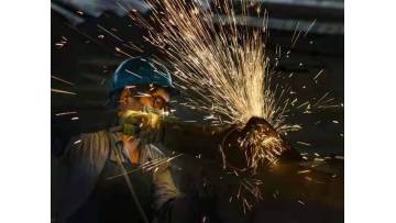 Gas welding (Steel Pole Manufacturing Process)