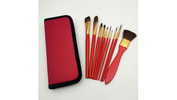 10 Pcs Artist Paint Brush Set