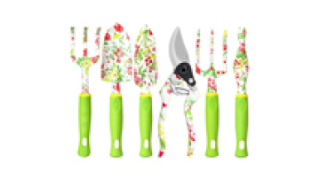 hot sale garden tool kit 3 Piece Floral Printing hand garden tools Aluminum Gardening tool Set for women1