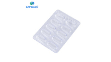 Pharmaceutical 10 Cavity Disposable Empty Blister Tray Made of Pvc and Aluminum Foil1