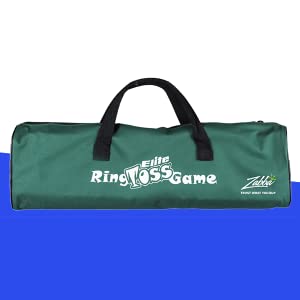 Ring toss comes with a free travel bag.