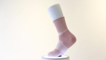 Bamboo socks men diabetic sock all size custom diabetic socks breathable Cotton white color1