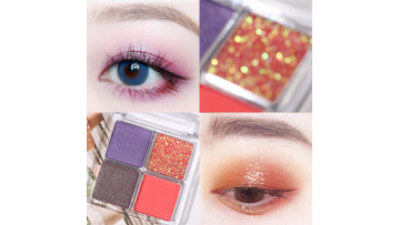 2. Four-color eyeshadow video