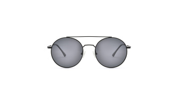 Wholesale Korea Brand Fashion Double Bridge Color Lens Metal Frame Sunglasses For Men And Women1