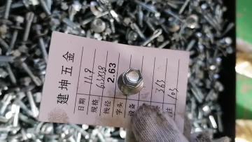 6.3*38 hex self drilling undercut screw