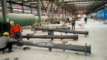 Anti-Corrosion Fiberglass FRP Process Pipe for Chemical Liquid, Gas1