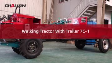 Walking Tractor With Trailer 7C-1.mp4