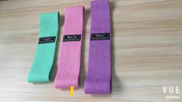Fabric resistance band