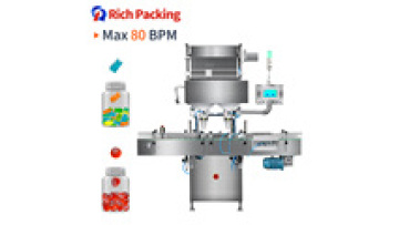 Automatic Candy Gummy Supplement Gummy Bottle Filling Machine Counting To Bottle Filling Gummy Vitamins1