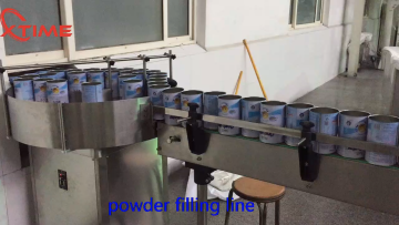 Automatic can seamer paper can / Automatic paper tube sealing machine / can seaming operation1