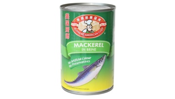 Canned Mackerel In Brine Natural Oil