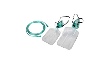 Face oxygen mask nasal non rebreather oxygen mask with bag1
