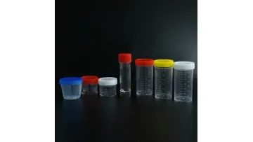 Siny High Quality 40ml 60ml Products Urine Container Sample Disposable Medical Supplies Urine Cup1