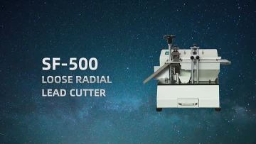 SF-500-Axial Capacitor cutting machine
