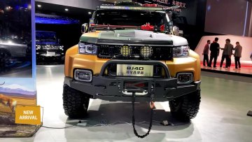 Beijing BJ40 2020 2.0T automatic four-wheel-drive salute 2020 edition Chivalrade compact SUV gasoline version1