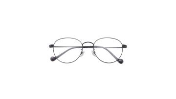 Optical Deformation Display Optica Round Frames Metal Eyewear1