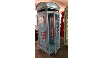 Customized outdoor red london telephone booth / phone box / telephone box1