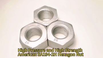 High strength ASME A194-7 hex nut