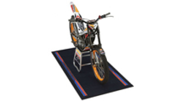Custom Printed Non Slip Motorcycle Display Mat Floor Mats For Car Garage1
