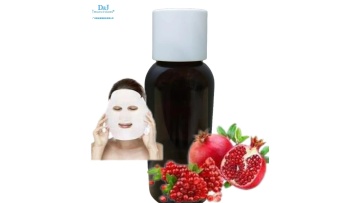 red pomegranate mask