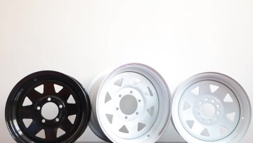 Professional Factory Supplier 13 Inch Trailer Wheel Rim Pcd 5/114.3 Powder Coated Steel Wheel1