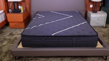 Wholesale Mattress matelas 8-12 Inch Fabric King Size Latex Bonnell Pocket Spring Hybrid Gel Memory Foam Mattress1