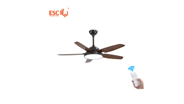 Remote control abs blade ceiling fan with lights