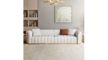 Modern design luxury furniture italian leather sofa guangzhou living room sofas shenzhen foshan factory1