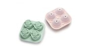 New arrival Food grade Rose ice tray DIY Silicone Ice Tray Maker For Cocktails & Bourbon Reusable & Bpa Free1