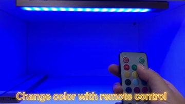 Hot Sell Rechargeable Display Lamp RGB Cabinet Light Change The Color Applicable To Cabinets Wardrobes Cabinet Led Light1
