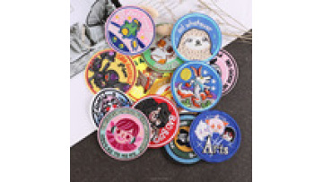 High quality jacket custom patch custom chenille patch anime embroidery patch1