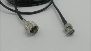 BNC Male Connectors 50 Ohm RG58 Coaxial Cable Black RF Coaxial UHF PL259 Male to male female RG58 coaxial cable 4M 10M1