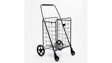 65KGS Large load factory custom hand-held folding line shopping cart with removable front and rear wheels and replaceable access1