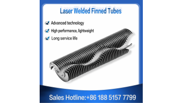 Laser welded finned tube
