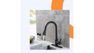 CUPC UPC Standard Quality Villa High End Pull-out Kitchen Faucet Mixer for North America1