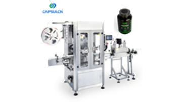 CGP-100 Special Sleeve Applicator Fully Automatic Sleeve Labeling Machine For Health Products Pill Bottles Boxes Injections1