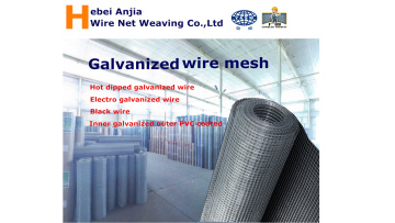 hot dipped galvanized iron wire mesh 