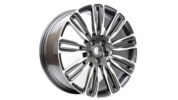 20 INCH WHEELS FITS VELAR RANGE ROVER RIMS GUNMETAL MACHINED