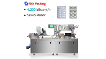 Photoelectric Control Automatic Alu Pvc Blistering Machine Capsule Tablet Blister Packing Machine1