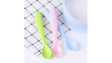 2020 New Arrivals Baby Food Spoon Feeder Silicone Spoon Rest1