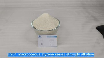 D201 Macroporous Styrene Series Strongly Alkaline 