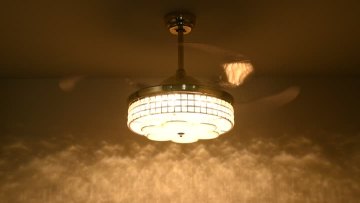 Energy saving ceiling fan