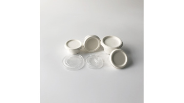 bagasse portion cups with lid 1oz 2oz 3oz 4oz LY1-4oz