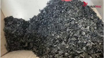 350Kg PP PE flakes pelletizing machinery 
