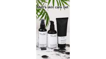 MELAO Best Selling Vegan Organic Mens Grooming Kit Products Gift Set For Skin Care Men Selfcare Grooming Men's Skin Care1
