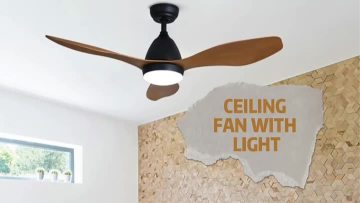 Decorative lighting ceiling fan