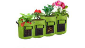 Potato Grow Bags with Flap Heavy Duty Fabric with Handle and Harvest Window Non-Woven Planter Pot Plant Garden Bags1