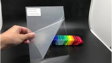 1/ 8 inch thickness Clear  thin acrylic sheet for photo frame1